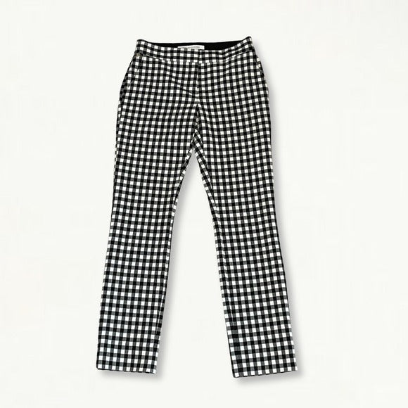 NWOT Diane von Furstenberg Genesis Gingham Pants