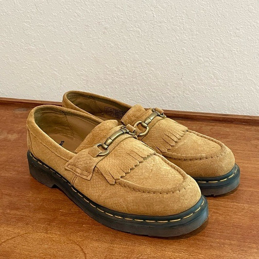 Dr. Martens Adrian Snaffle Suede Loafers