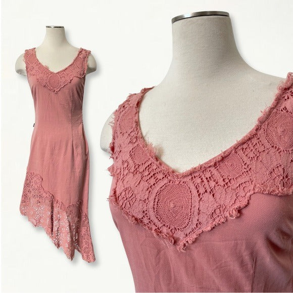 Vintage Y2K 2000s Moschino Lace Dress