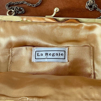 Vintage La Regale Hand Beaded Evening Bag