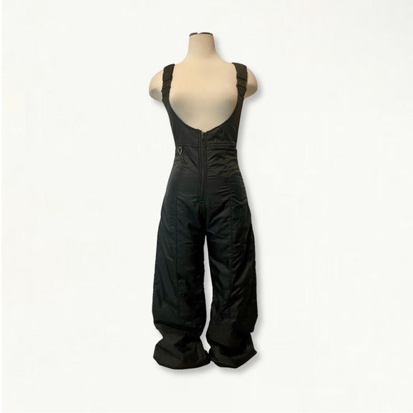 Vintage 80s Retro Black Farwest Salopettes