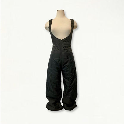 Vintage 80s Retro Black Farwest Salopettes