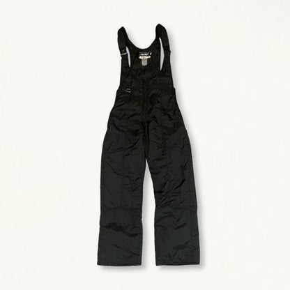 Vintage 80s Retro Black Farwest Salopettes