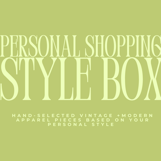 Personal Shopping Style Box