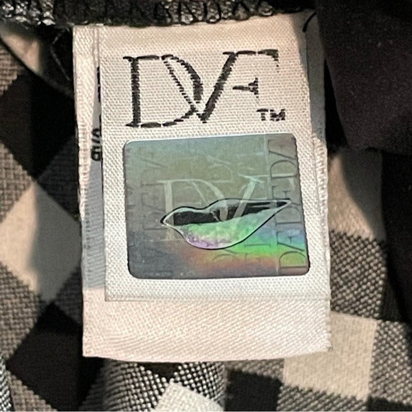 NWOT Diane von Furstenberg Genesis Gingham Pants