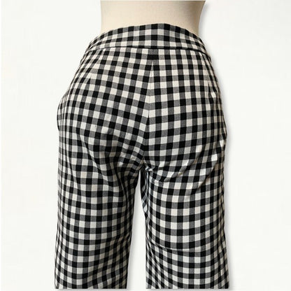 NWOT Diane von Furstenberg Genesis Gingham Pants