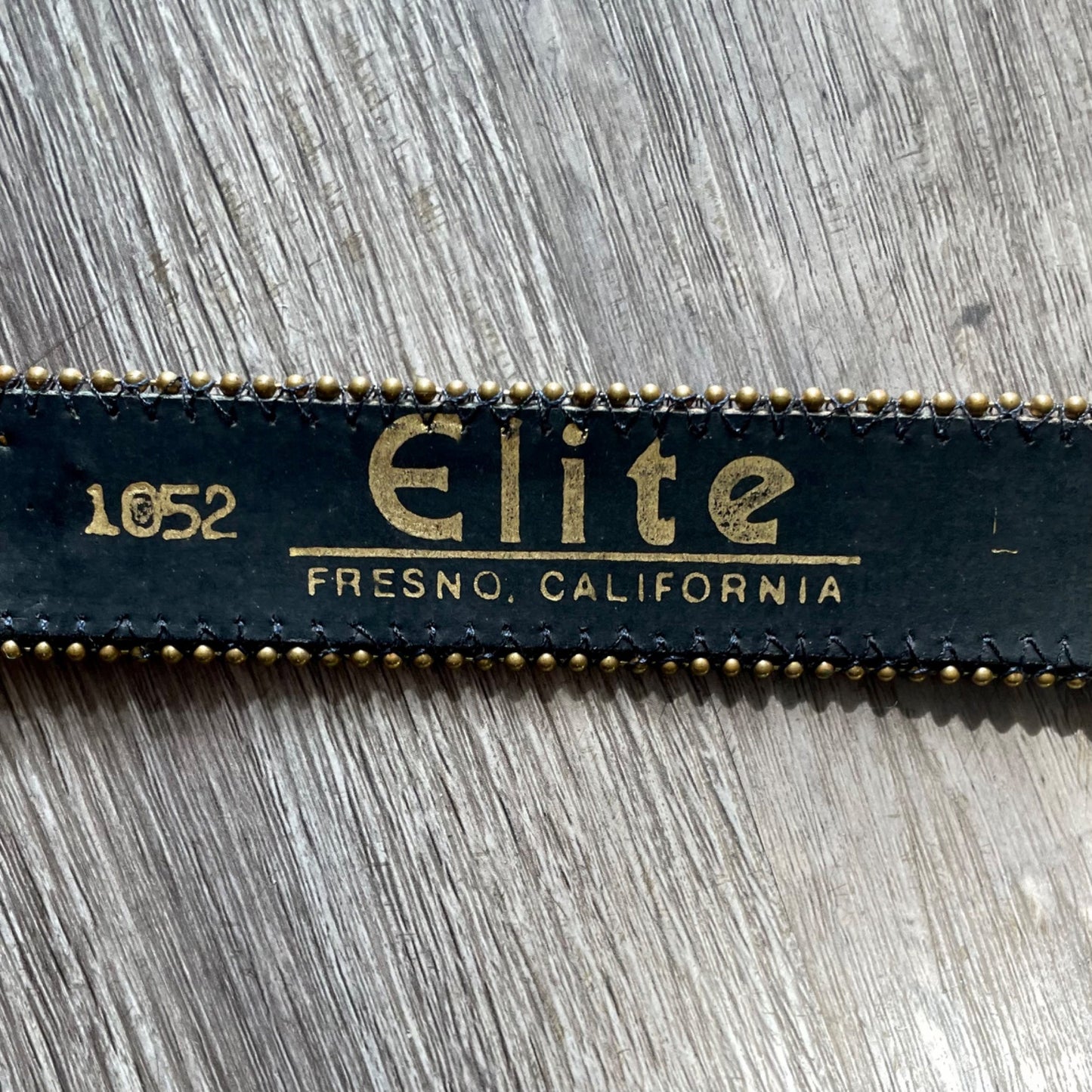 Vintage 1970s 1980s Elite Fresno California Glitter Belt