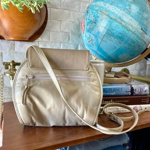 Vintage Bags By Pinky Leather Snakeskin Bag Lizard Clasp